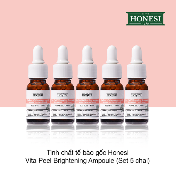 Tinh chất tế bào gốc Honesi Vita Peel Brightening Ampoule