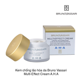 Kem chống lão hóa da Bruno Vassari Multi-Effect Cream A.H.A 50ml (Hộp)