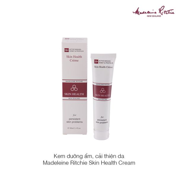 Kem dưỡng ẩm, cải thiện da (giảm kích ứng da, chàm, viêm nang lông,…) Manuka 18+ Madeleine Ritchie Skin Health Cream