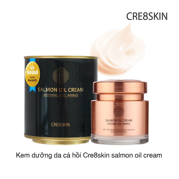 KEM DƯỠNG DA CÁ HỒI CRE8SKIN SALMON OIL CREAM