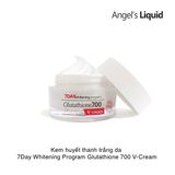 Kem huyết thanh trắng da 7Day Whitening Program Glutathione 700 V-Cream