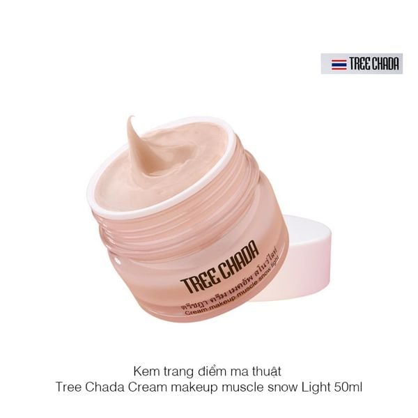 Kem trang điểm ma thuật Tree Chada Cream Makeup Muscle Snow Light 50ml