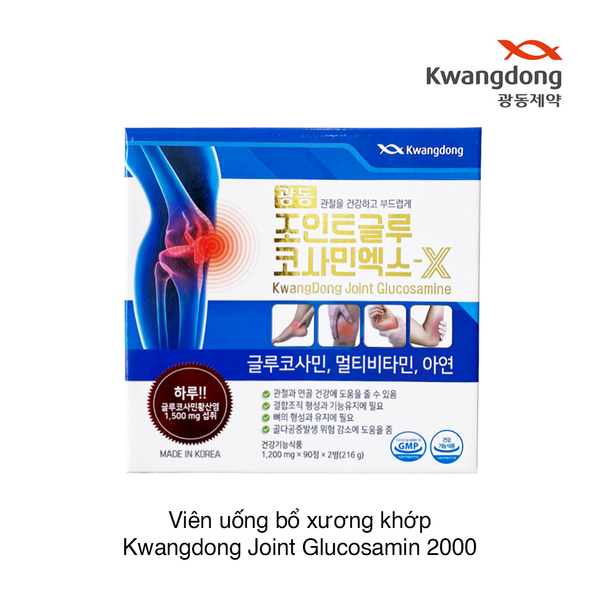 Viên uống bổ xương khớp Kwangdong Joint Glucosamin 2000