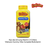 Kẹo dẻo bổ sung Vitamin L'il Critters Vitafusion Gummy Vites Complete Multivitamin