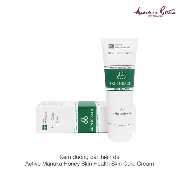 Kem dưỡng cải thiện da (viêm da, chàm, vẩy nến, hăm tã, kích ứng,…) Madeleine Ritchie Active Manuka Honey Skin Health Skin Care Cream