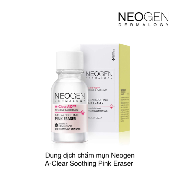 Dung dịch chấm mụn Neogen A-Clear Soothing Pink Eraser 15ml