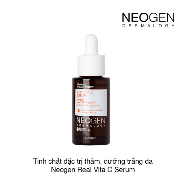 Tinh chất đặc trị thâm, dưỡng trắng da Neogen Real Vita C Serum