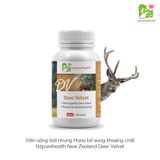 Viên uống bột nhung Hươu bổ sung khoáng chất Nzpurehealth New Zealand Deer Velvet 500mg