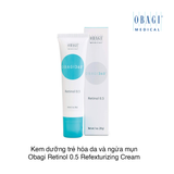 KEM DƯỠNG TRẺ HÓA DA, NGĂN NGỪA MỤN OBAGI MEDICAL RETINOL CREAM