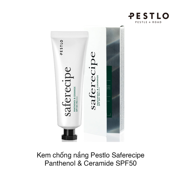 Kem chống nắng Pestlo Saferecipe Panthenol & Ceramide SPF50