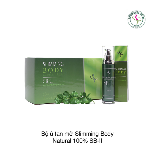 Bộ ủ tan mỡ Slimming Body Natural 100% SB-II (Hộp)