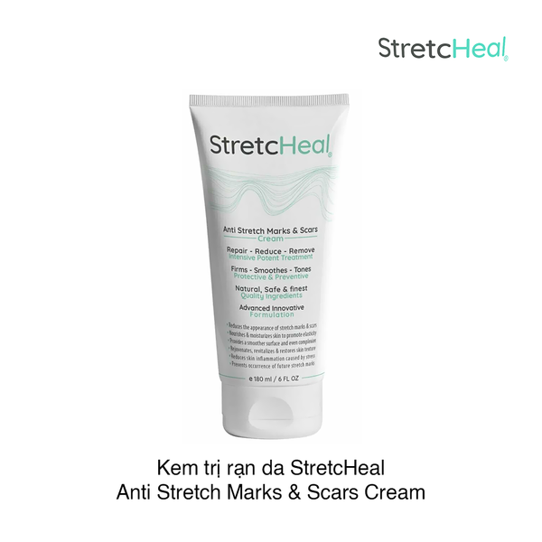 Kem trị rạn da StretcHeal Anti Stretch Marks & Scars Cream