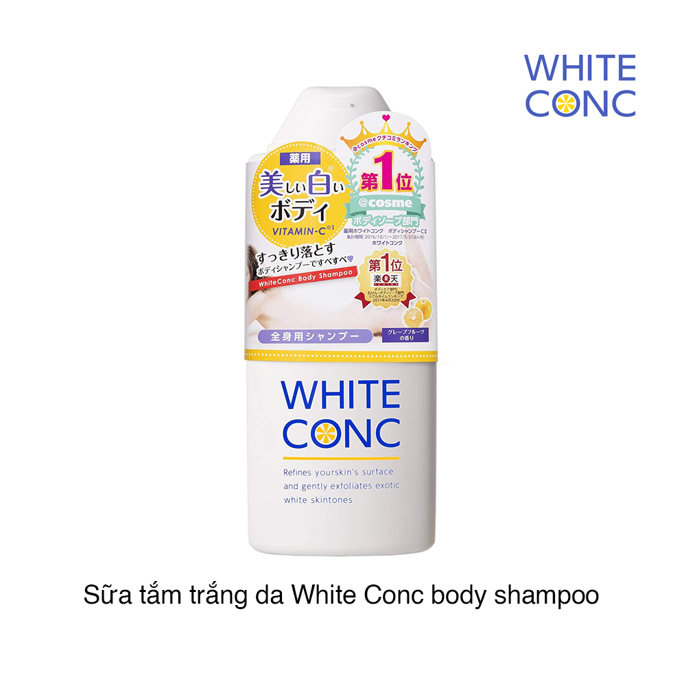 Sữa tắm trắng da White Conc body shampoo 360ml – CHỢ TÌNH CỦA BOO | MỸ PHẨM  VÀ LÀM ĐẸP
