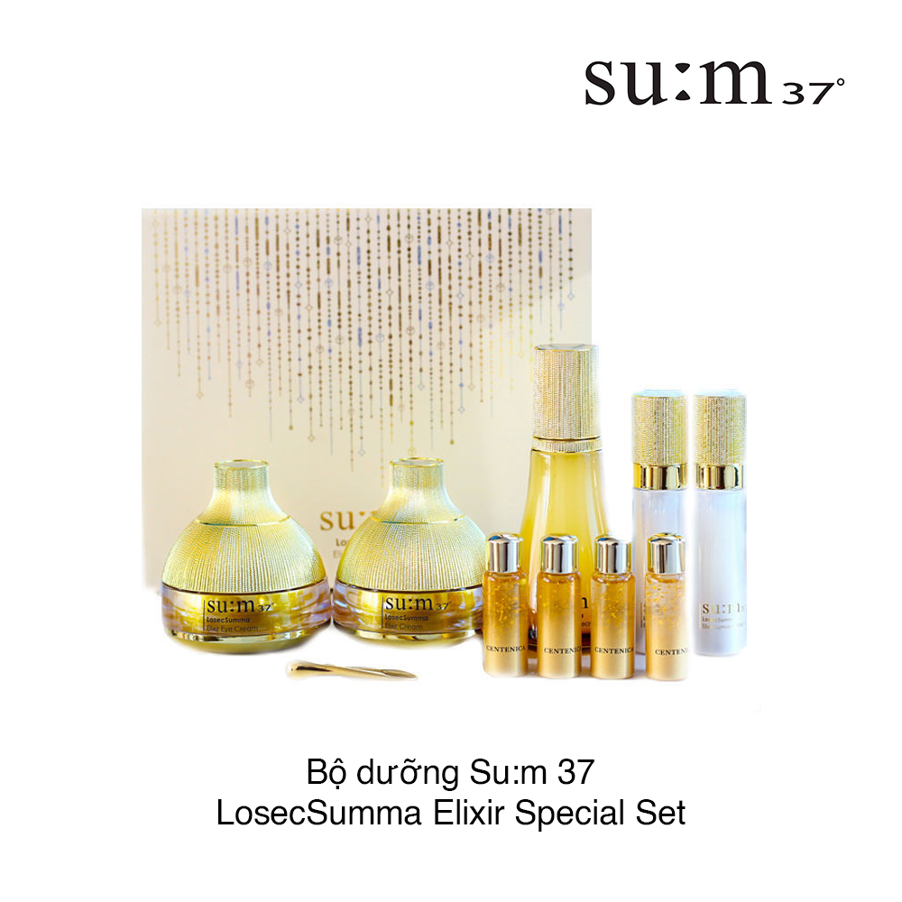 Bộ kem dưỡng mắt Su:m 37 LosecSumma Elixir Special Set – Chợ Tình