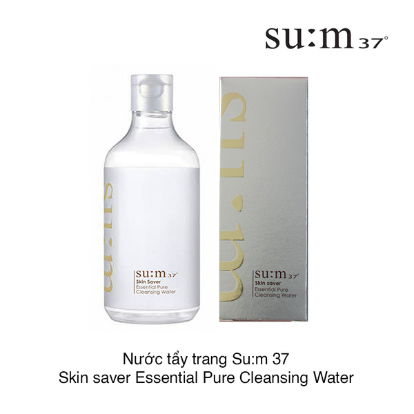 NƯỚC TẨY TRANG SUM37 SKIN SAVER ESSENTIAL PURE CLEANSING WATER