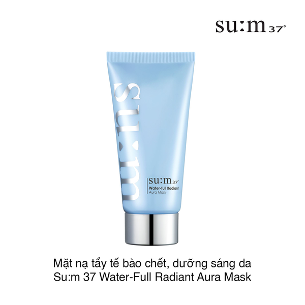 Mặt nạ tẩy tế bào chết, dưỡng sáng da (dạng rửa) Su:m 37 Water-Full Radiant Aura Mask