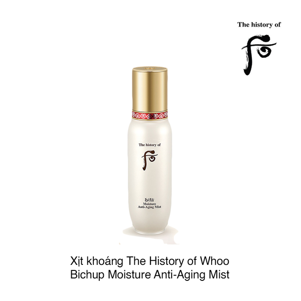 XỊT KHOÁNG THE HISTORY OF WHOO BICHUP MOISTURE ANTI-AGING MIST