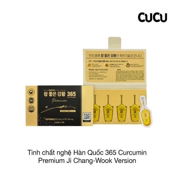 Tinh Chất Nghệ Hàn Quốc 365 Curcumin Premium Ji Chang-Wook Version