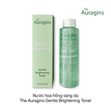 Nước hoa hồng sáng da The Auragins Gentle Brightening Toner 150ml