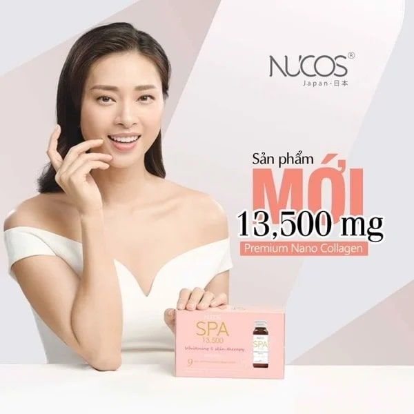 Thức Uống Bổ Sung Collagen Nucos Spa 13,500 Whitening & Skin Therapy 9-in-1 Premium Nano Collagen Drink