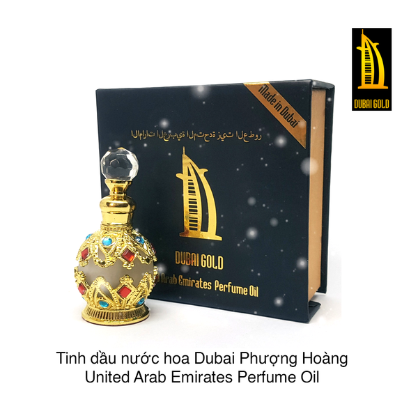 Tinh dầu nước hoa Dubai Phượng Hoàng United Arab Emirates Perfume Oil 35ml (Hộp)