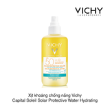 Xịt khoáng chống nắng Vichy Capital Soleil Solar Protective Water Hydrating 200ml