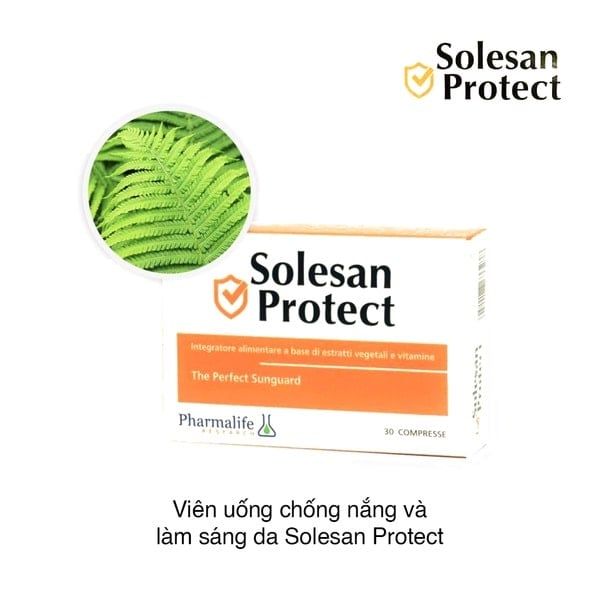 Viên Uống Chống Nắng Và Làm Sáng Da Solesan Protect