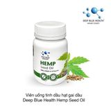 Viên Uống Tinh Dầu Hạt Gai Dầu Deep Blue Health Hemp Seed Oil