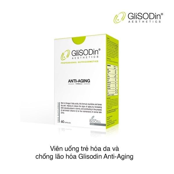 Viên Uống Trẻ Hóa Da Và Chống Lão Hóa Glisodin Anti-Aging