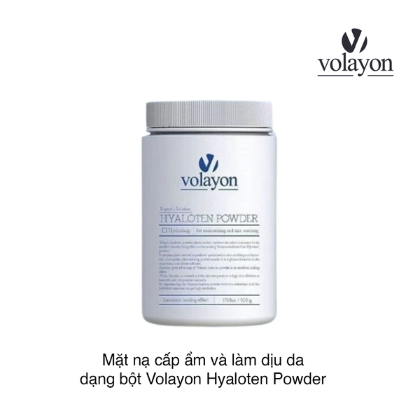 Mặt nạ cấp ẩm và làm dịu da dạng bột Volayon Hyaloten Powder 500g (Hũ)
