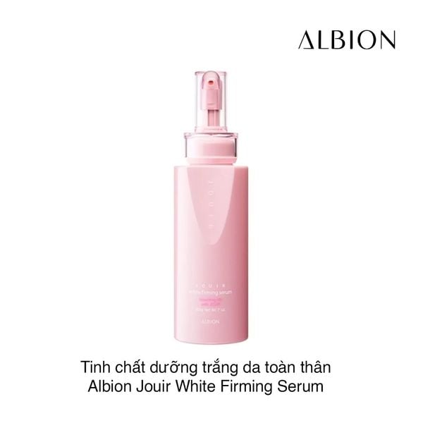 Tinh chất dưỡng trắng da toàn thân Albion Jouir White Firming Serum 200g