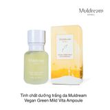 Tinh chất dưỡng trắng da Muldream Vegan Green Mild Vita Ampoule 55ml