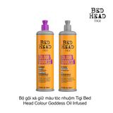 Bộ gội xả giữ màu tóc nhuộm Tigi Bed Head Colour Goddess Oil Infused (970ml x 2)(Vàng)