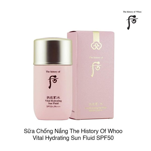 Sữa Chống Nắng The History Of Whoo Vital Hydrating Sun Fluid SPF50 60ml