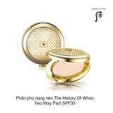 Phấn phủ dạng nén The History Of Whoo Two Way Pact SPF30 #1 13g (Không nhũ)