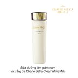 Sữa dưỡng làm giảm nám và trắng da Charle Selfia Clear White Milk 100ml