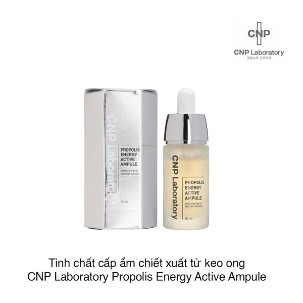 Tinh chất cấp ẩm chiết xuất từ keo ong CNP Laboratory Propolis Energy Active Ampule 35ml