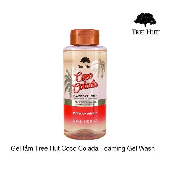 Gel tắm Tree Hut Coco Colada Foaming Gel Wash
