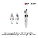 Máy massage đẩy dưỡng chất chống lão hóa công nghệ ánh sáng và ion Lifetrons Photon Light Ion Massager EM-400DS