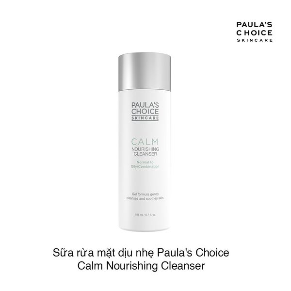 Sữa rửa mặt dịu nhẹ Paula's Choice Calm Nourishing Cleanser 198ml