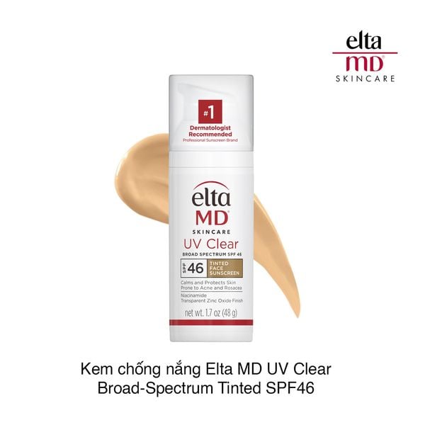 Kem chống nắng Elta MD UV Clear Broad-Spectrum Tinted SPF46  48g