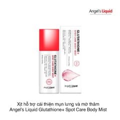 Xịt hỗ trợ cải thiện mụn lưng và mờ thâm Angel's Liquid Glutathione+ Spot Care Body Mist 150ml