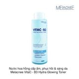 Nước hoa hồng cấp ẩm, phục hồi & sáng da Melacnee VitaC - B3 Hydra Glowing Toner 35ml