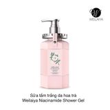 Sữa tắm trắng da hoa trà Weilaiya Niacinamide Shower Gel 450ml