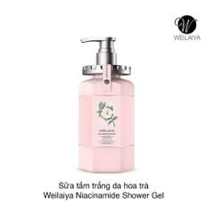 Sữa tắm trắng da hoa trà Weilaiya Niacinamide Shower Gel 450ml