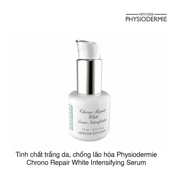 Tinh chất trắng da, chống lão hóa Physiodermie Chrono Repair White Intensifying Serum 15ml