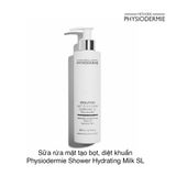 Sữa rửa mặt tạo bọt, diệt khuẩn Physiodermie Shower Hydrating Milk SL 200ml