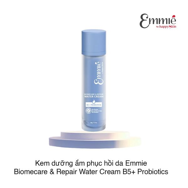 Kem dưỡng ẩm phục hồi da Emmie Biomecare & Repair Water Cream B5+ Probiotics 50g