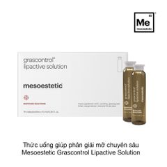 Thức uống giúp phân giải mỡ chuyên sâu Mesoestetic Grascontrol Lipactive Solution (10ml x 14 ống)