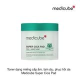 Toner dạng miếng cấp ẩm, làm dịu, phục hồi da Medicube Super Cica Pad (70 miếng)